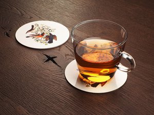 Printed paper coaster 1837117